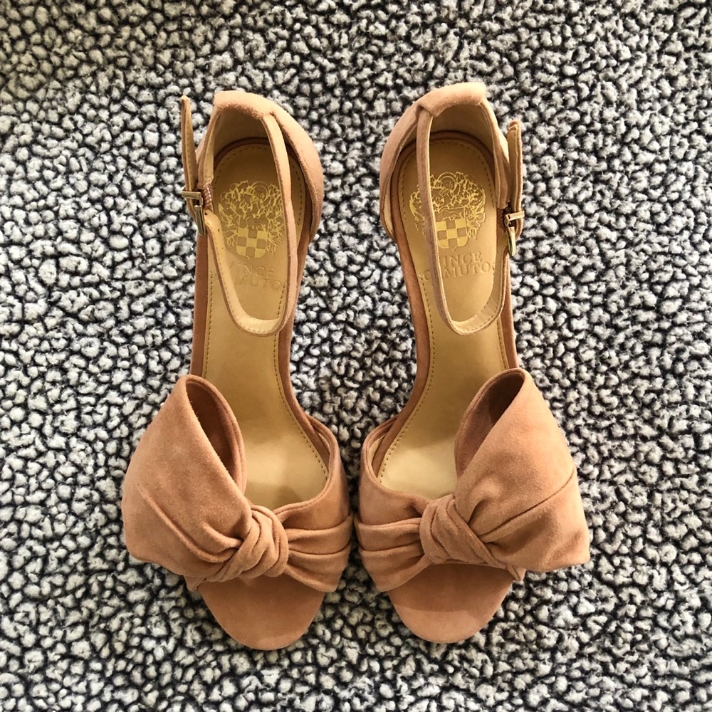 Vince Camuto • Ankle Strap Stiletto • Blush